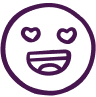 Smile face icon
