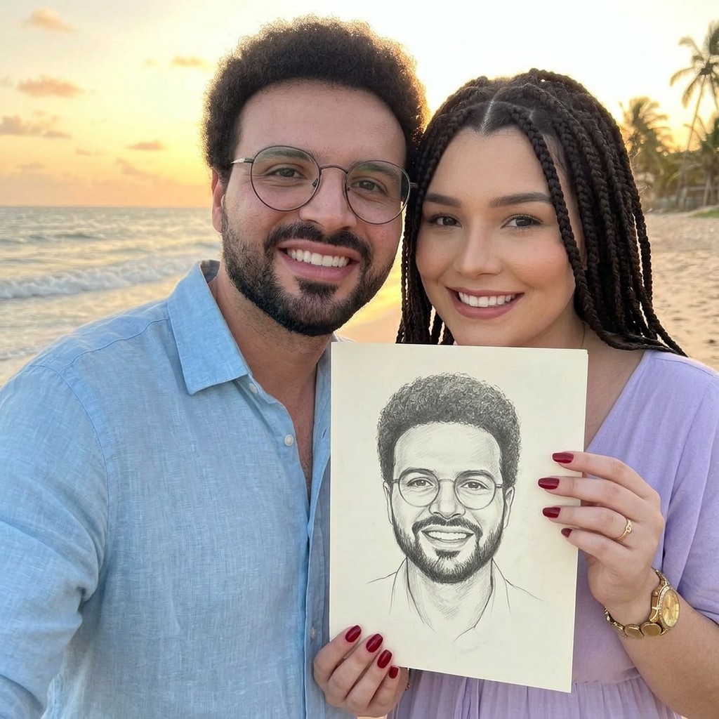 Marcus & Amara - happy couple